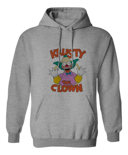 Sudadera Con Gorro Krusty The Clow El Payaso