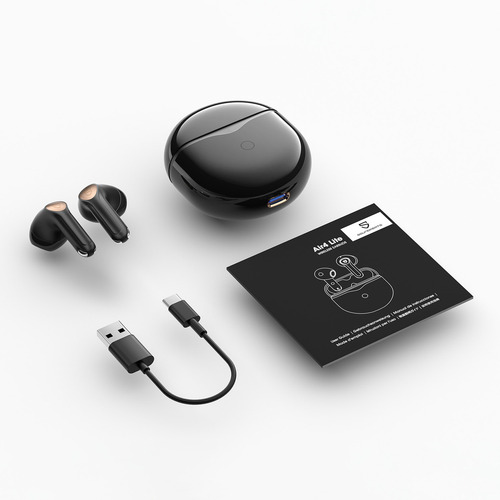 Audífonos Bluetooth Soundpeats Air4 Lite Sonido Hi Res Soporte Del Codec Ldac