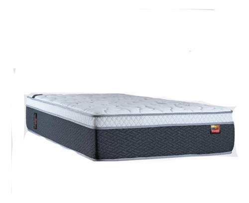 Imagen 1 de 2 de Colchón 1.5 plazas de resortes Celta Everest cobre - 105cm x 190cm x 37cm con eurotop pillow