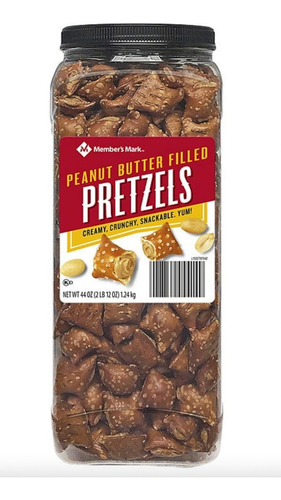 Pretzels Con Relleno Crema De Cacahuate Members Mark
