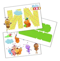 Comprar Kit Imprimible Letras Y Números 3d Editables Bichikids