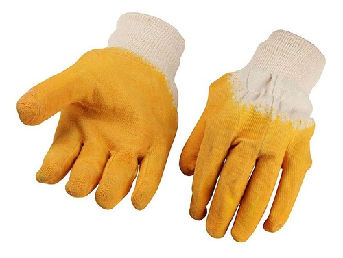 Guantes Trabajo Polyester Algodon Y Látex Tolsen Xl - 45022