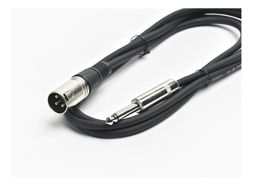 Cable Profesional Pro Audio Plug Mono A Canon Xlr Macho 1,8m