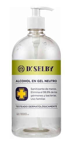 Alcohol En Gel Dr. Selby X 1 Litro