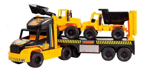 Duravit Set Constructor Nro 3 Camion Acoplado Con Vehiculos