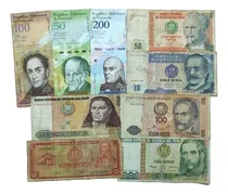 Comprar 9 Billetes Intis - Soles - Bolívares Coleccionable Oferta#51