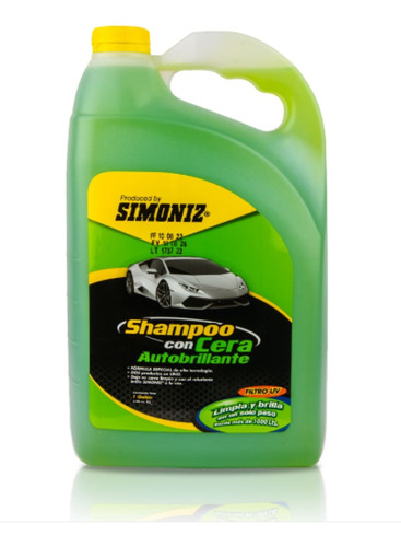Shampoo Cera Autobrillante 1 Galon Simoniz + Envio Gratis