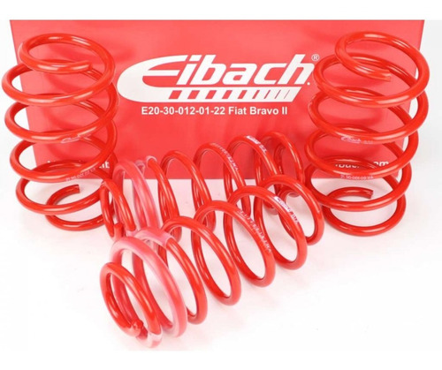 Espirales Eibach Sportline Rojos Vw Vento Gli Audi A3 