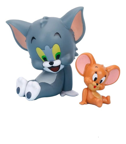 Tom Y Jerry Gato Y Ratón Mini Figuras Animé Muñecos Juguete 