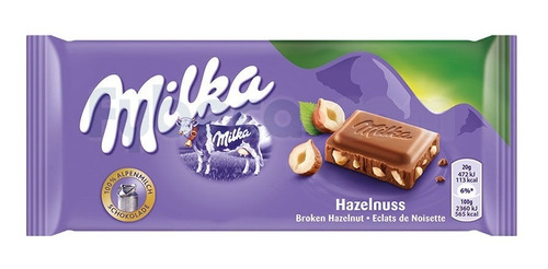 Imagen 1 de 7 de Chocolate Milka De 100 Gr 5 Piezas Sabores Surtidos
