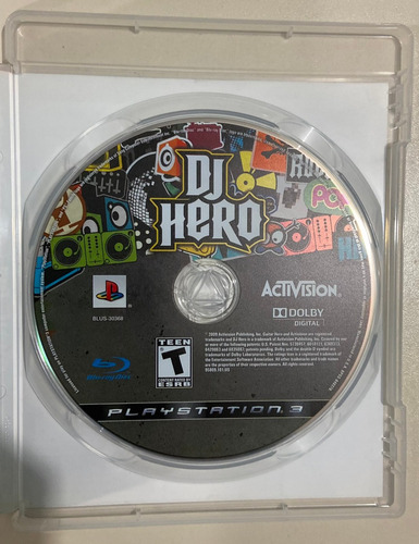 Videojuego Dj Hero Ps3 Original Excelente Estado (Usado)
