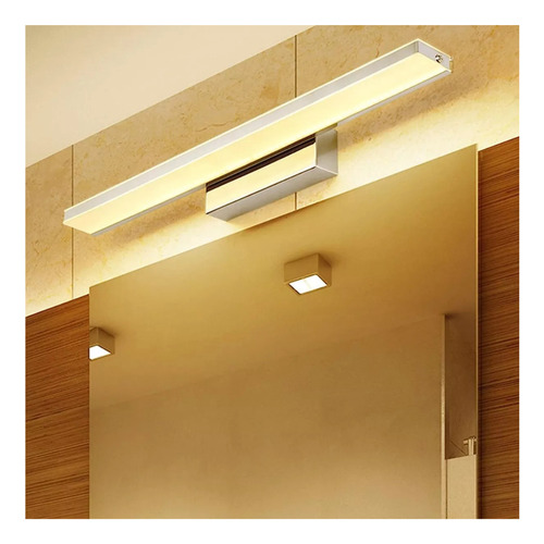 Barra Lámpara Led  60cm Moderna Espejo De Baño