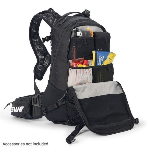 Mochila De Aventura Uswe Shred 16 Carbon Black