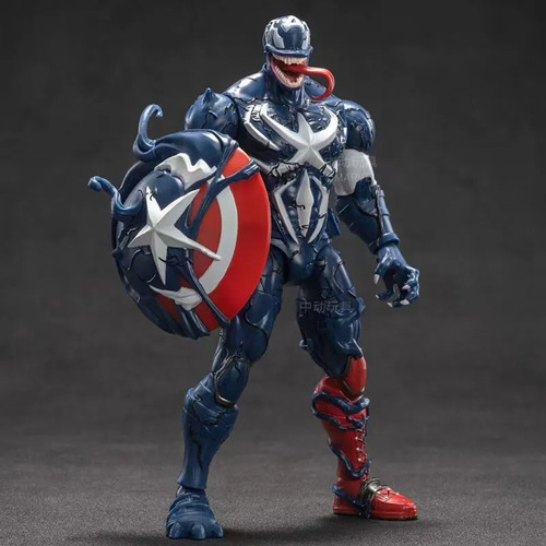 Venomized Captain America Zd Toys (Usado)