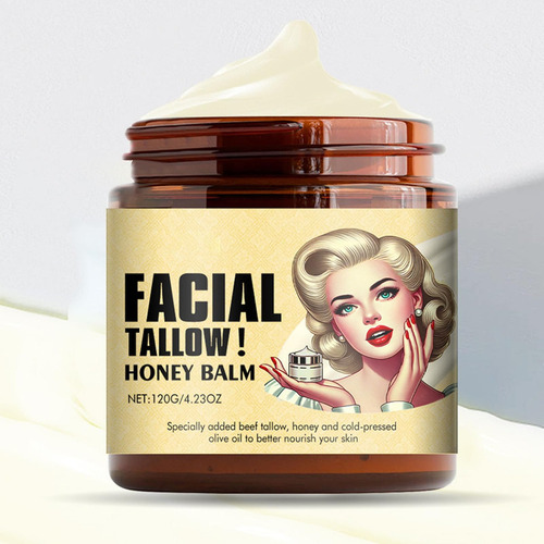 Whipped Beef Tallow And Honey Balm, Beef And Honey Balm,
