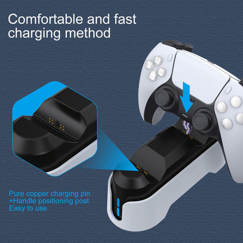 Para Ps5 Controller Dual Charging Dock Station Indicador