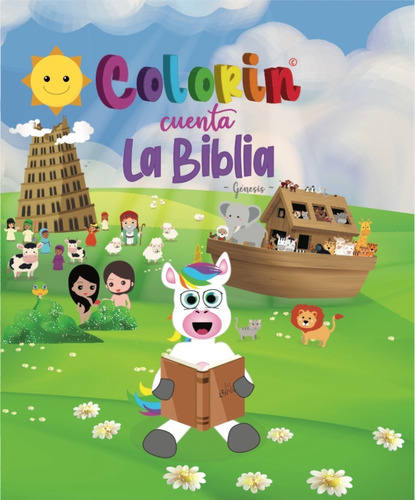 Imagen 1 de 5 de Biblia Para Niños - Colorin Cuenta La Biblia - Génesis -
