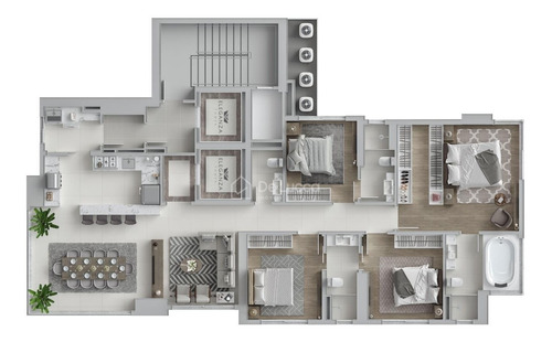 Imagem 9 de 24 de Apartamento À Venda Em Centro - Ap011249
