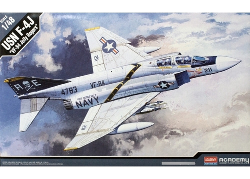 Academy 12305 1:48 F 4 J Vf84 Jolly Rogers Usn Fighter