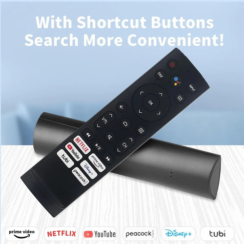 Control Remoto Compatible Con Pantalla Hisense Tv Erf3b90h, Con Funda + Pila Aaa