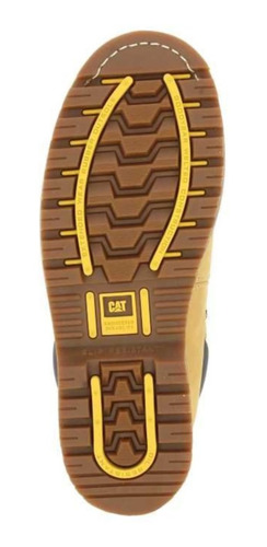 Imagen 5 de 5 de Zapato Caterpillar Holton Color Miel Hombre Con Casquillo