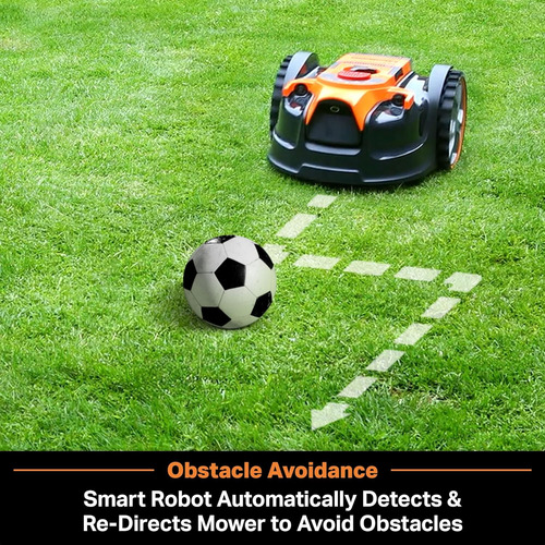 Lawnmaster Ocumow Robot Cortacésped Con 24 V