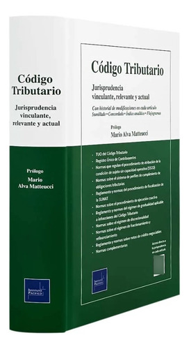 Código Tributario 2024 - Instituto Pacífico