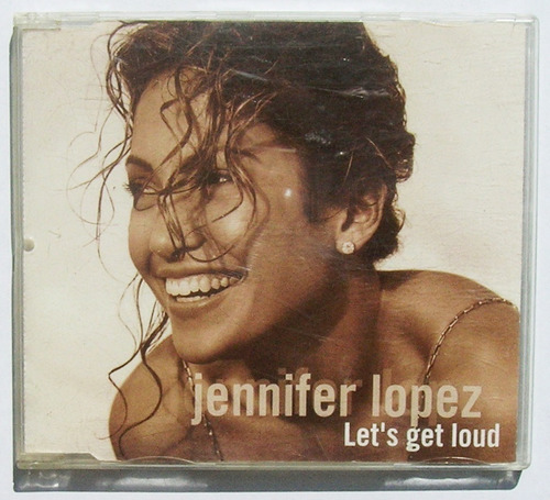 Jennifer Lopez Let's Get Loud Cd Single Mexicano 1999