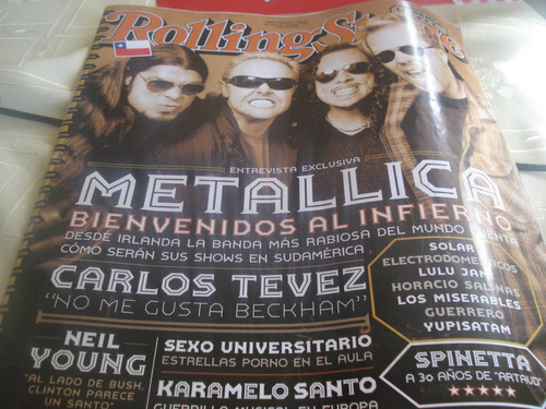 Revista Rolling Stone Metallica