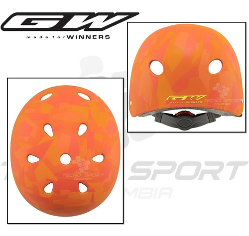 Casco Gw De Niño Niña Para Bicicleta Y Patines Ajustable