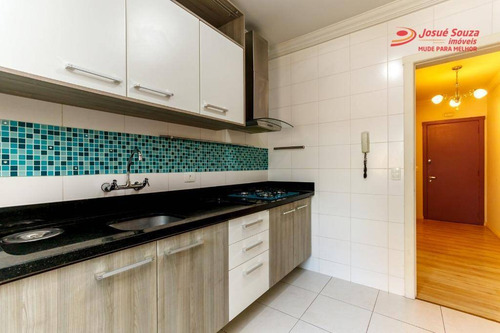 Apartamento Com 3 Dormitórios À Venda, 79 M² Por R$ 365.000,00 - Capão Raso - Curitiba/pr - Ap1531