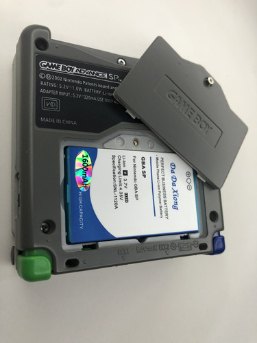 Gameboy Advance Sp Mod Pantalla Ips 8 Brillos 6 Mod Color Snes (Usado)