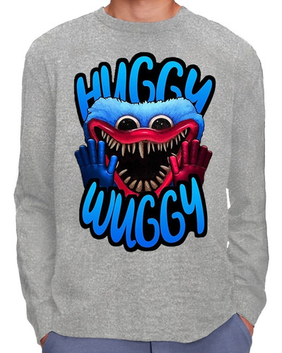 Remera Camiseta Manga Larga Huggy Wuggy Diferentes Diseños