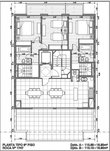 Imagen 4 de 5 de Departamento De 2 Ambientes Roca 1700