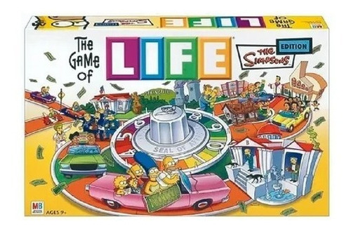 Juego De Mesa Life El Juego De La Vida Los Simpsons 9772