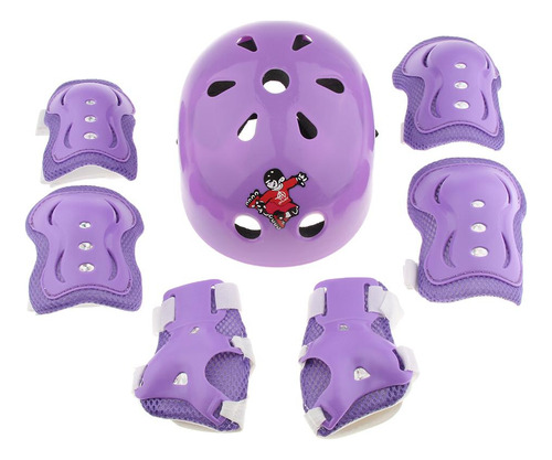 Juego De Protección Para Niños Morado M