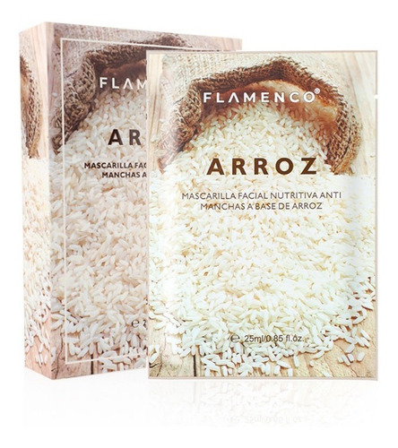 Set Cuidado Facial De Arroz Aclarante Crema/mascarilla