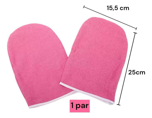 Guantes De Algodon Para Parafinoterapia Manos Y Pies Termicos Impermeables Por Dentro Retienen Calor Hidratacion Profunda Spa Manicure Pedicure Profesional