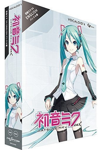 Paquete Vocaloid4 Hatsune Miku V4x