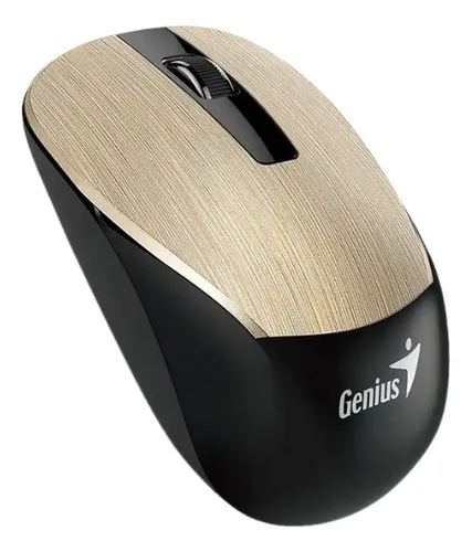 Mouse Inalambrico Genius Nx-7015 Dorado Usb