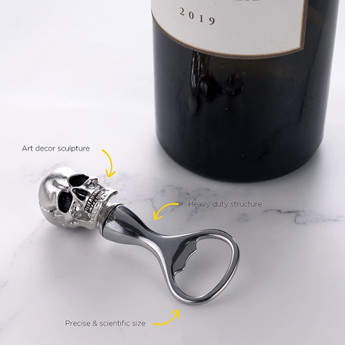 Skull Beer Bottle Opener Bartender Bottle Opener Vintage Dad