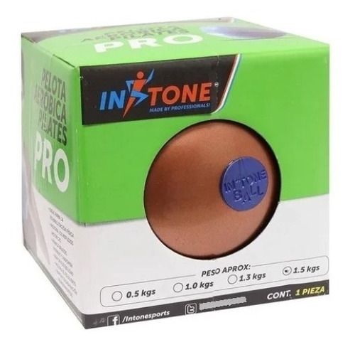 Pelota De Gel Para Pilates Instone Pro 1 Kg Varios Colores