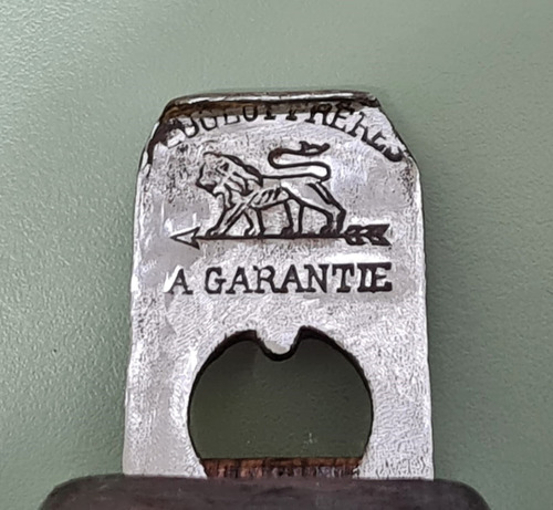 Antigua Garlopa Carpintero Peugeot Freres - A Garantie (Usado)