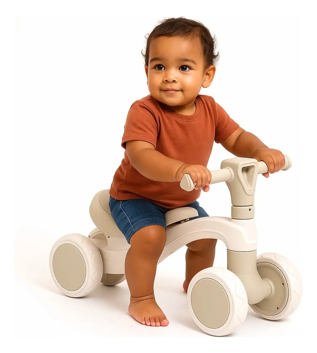 Bicicleta de Equilíbrio Infantil Sem Pedal Atacarejo Kids p/ Crianças de 1 a 2 Anos