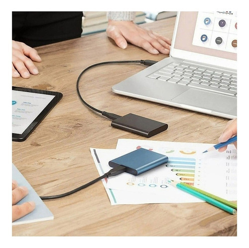 Disco rígido externo M.2 Ssd 8tb Type2 de ultra-alta velocidade, cor azul
