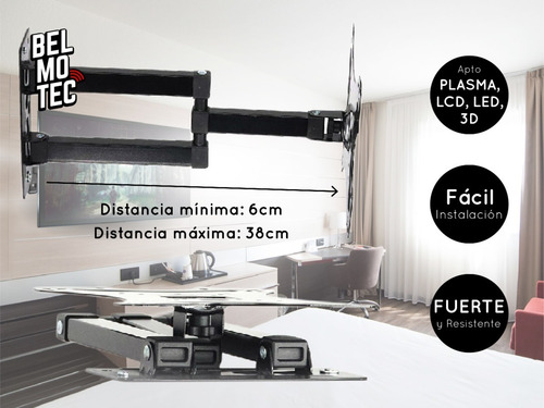 Soporte Skyway SK-ST2 de pared para TV/Monitor de 17" a 55" negro