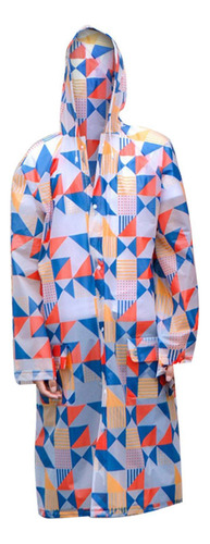 Impermeable Portátil Capa De Lluvia Poncho Con Capucha