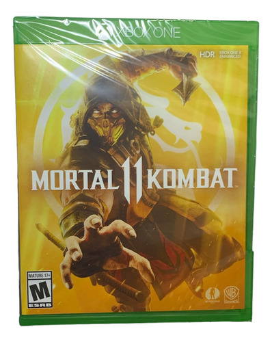 Mortal Kombat 11 - Xbox One Nuevo Sellado - Blakhelmet E