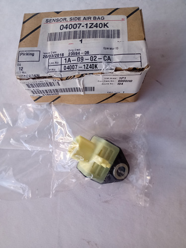 Sensor Lateral Original Airbag Toyota Hilux 06/15 040071z40k