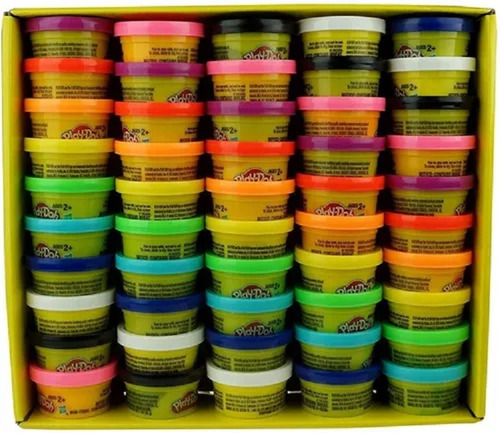 Play-doh Bolsa Minilatas 50 Pz Colores Mix